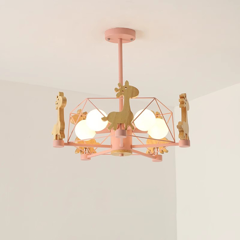 Baby Nursery Knobs - مصابيح سقف غرفة الأطفال LED خشب