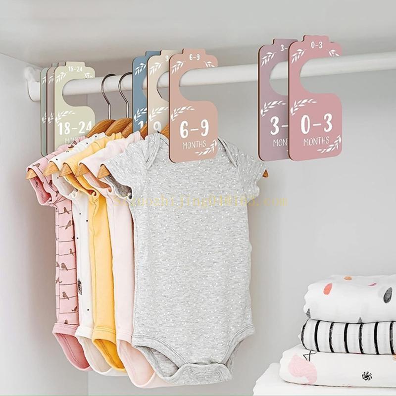 Baby Nursery Sets - مجموعة من 8 فواصل خشبية لخزانة