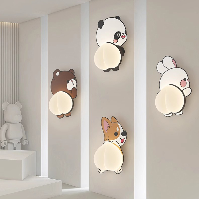 Baby Nursery Knobs - مصابيح جدارية LED لغرفة الأطفال ،