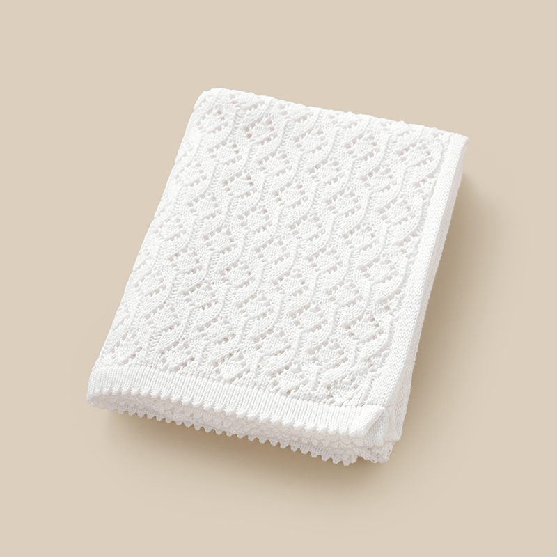 Baby Boy Nursery Quilt - بطانيات أطفال محبوكة 90*70 سم للمواليد
