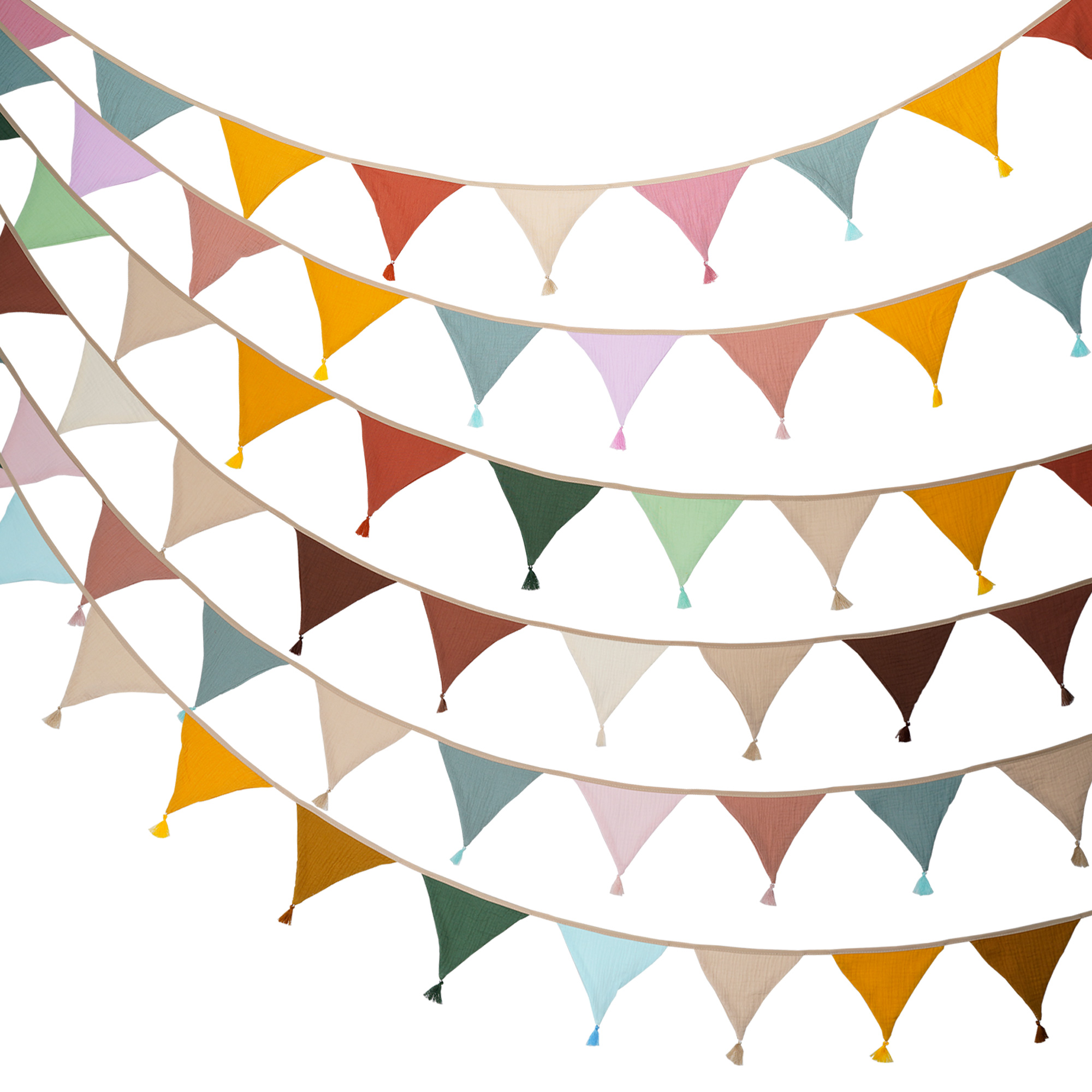 Baby Nursery Fabric - لافتة قماشية للحفلات بطول 2.6 متر/8.5