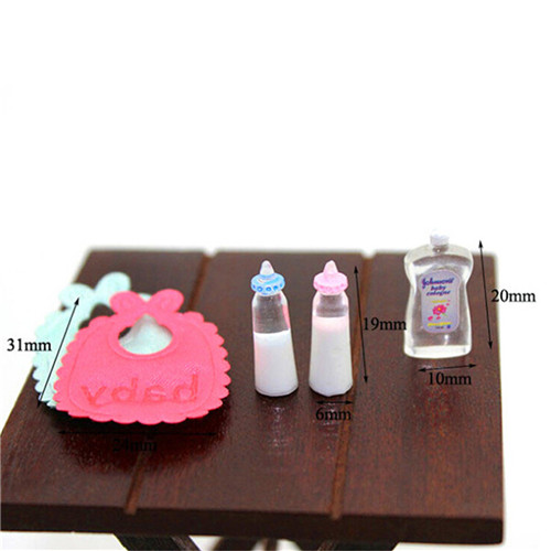 Baby Nursery Sets - 1:12 بيت الدمى زجاجات الأطفال المصغرة