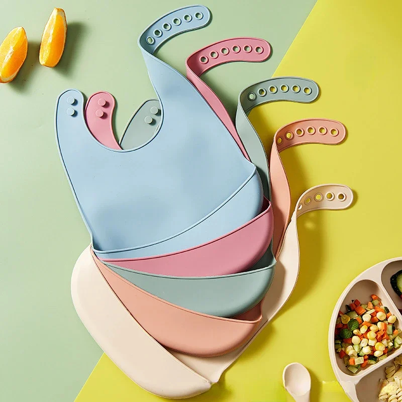 Baby Nursery Things - 1-4 قطع مريلة أطفال قابلة للتعديل