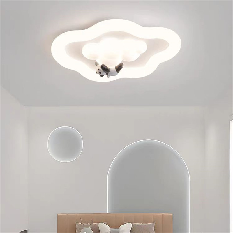 Baby Nursery Knobs - لطيف الأبيض سحابة ضوء السقف LED