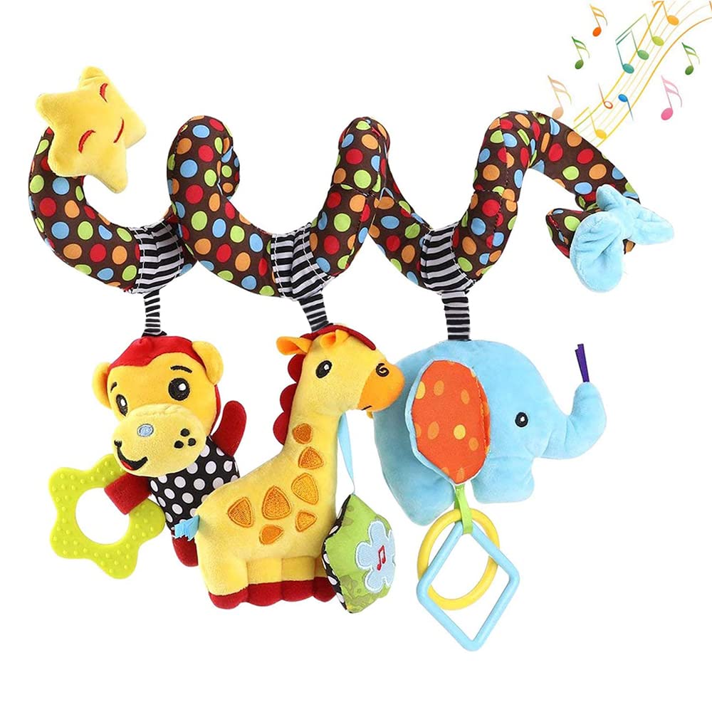 Crib Mobile Musical - دوامة معلقة لعب للطفل ، مقعد