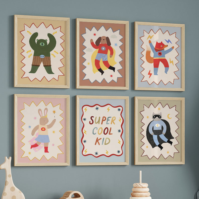 Baby Nursery Things - لوحات فنية كرتونية مضحكة ورائعة لتزيين