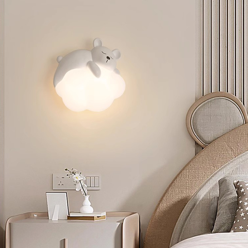 مصابيح جدارية لطيفة على شكل با - مراجعة Baby Nursery Knobs وسعره