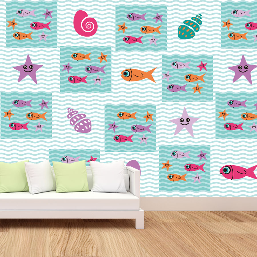 ورق حائط صور قابل للتقشير والل - مراجعة Baby Nursery Peel And Stick Wallpaper وسعره