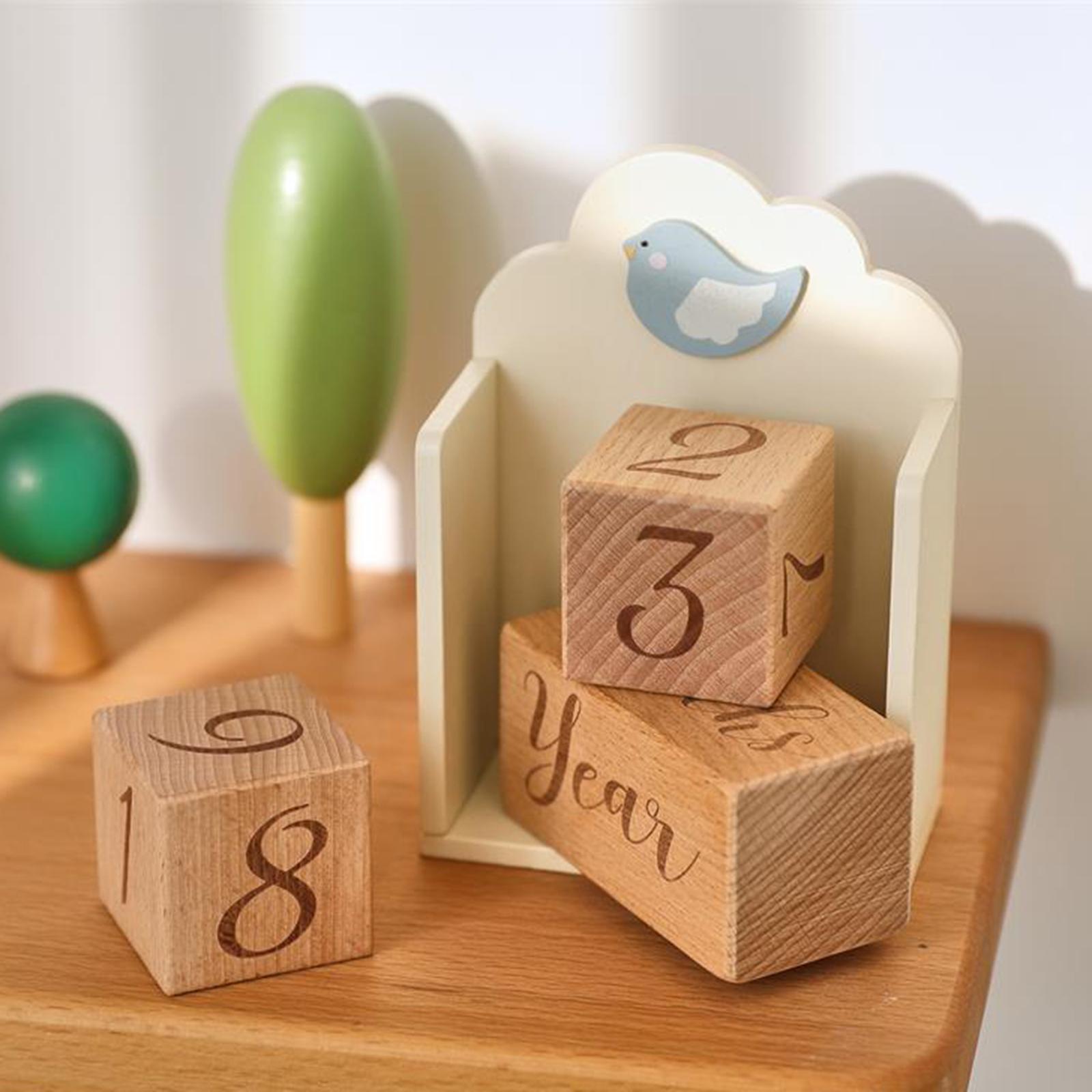 كتل خشبية لعمر الطفل معلم ذكري - مراجعة Baby Nursery Age وسعره