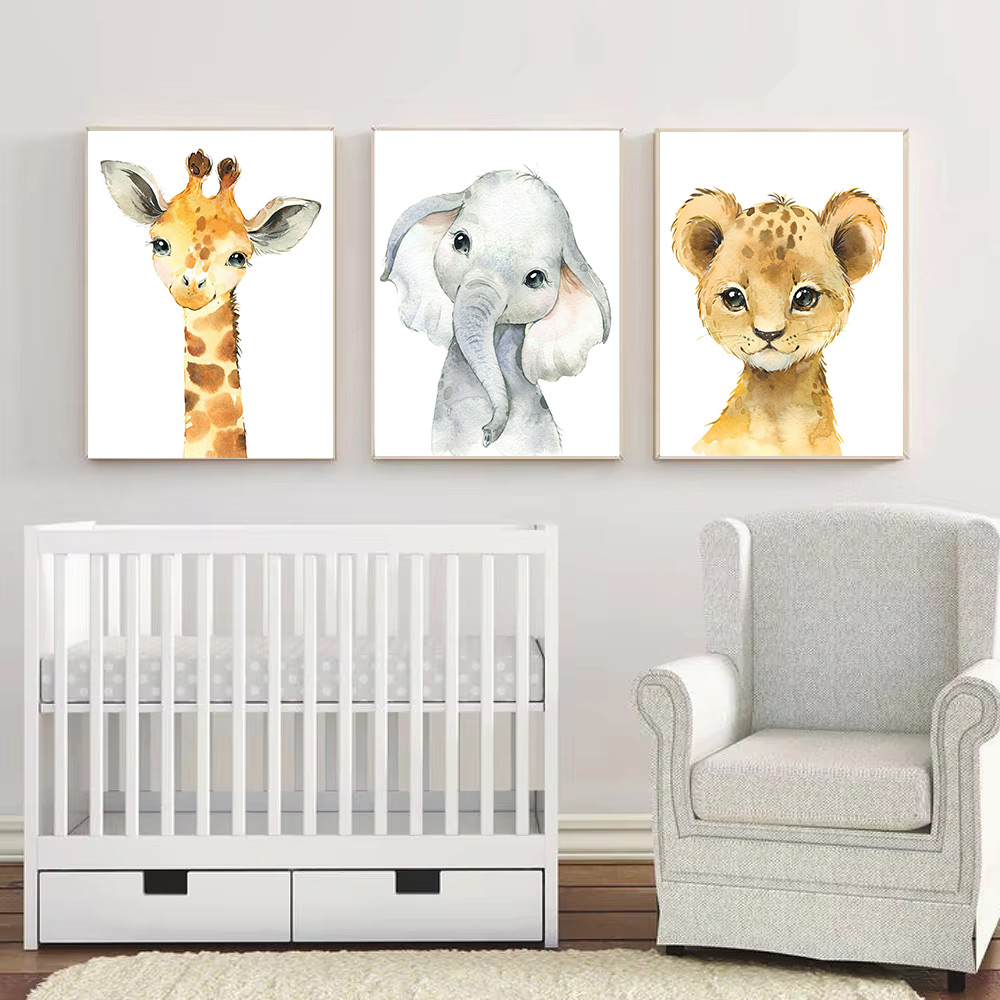 مجموعة ديكور حضانة سفاري مكونة - مراجعة Baby Nursery Sets وسعره