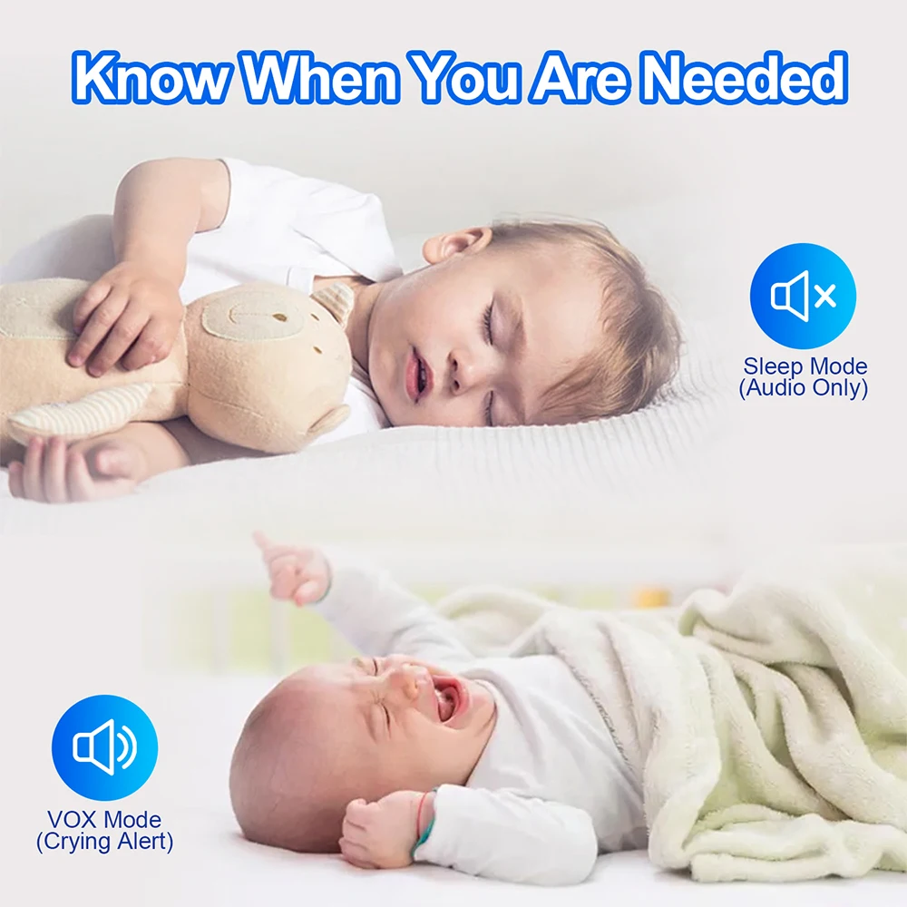 7.0 ''فيديو مراقبة الطفل 720P  - مراجعة Baby Monitor Split Screen وسعره