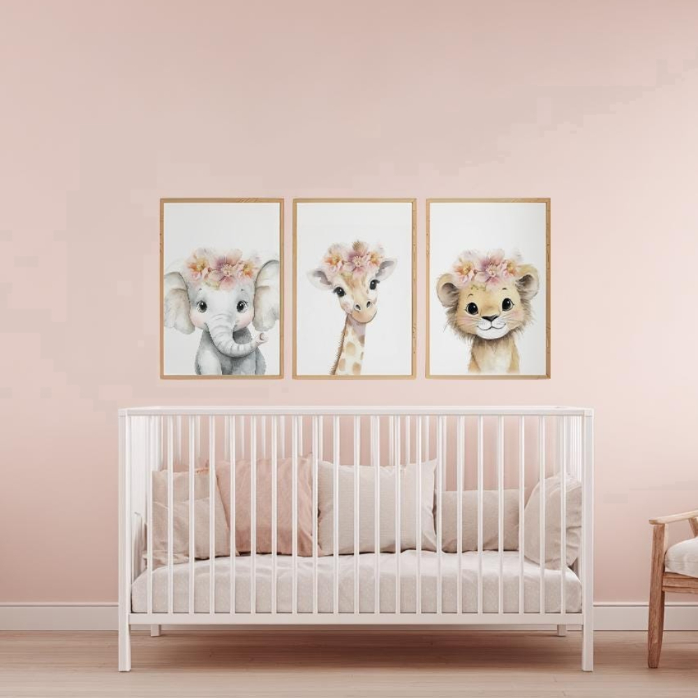 مجموعة فنون جدارية لغرفة الأطف - مراجعة Baby Nursery Sets وسعره