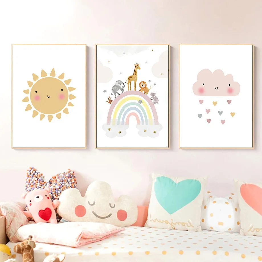 ملصقات وطباعات جدارية على الطر - مراجعة Baby Nursery Things وسعره