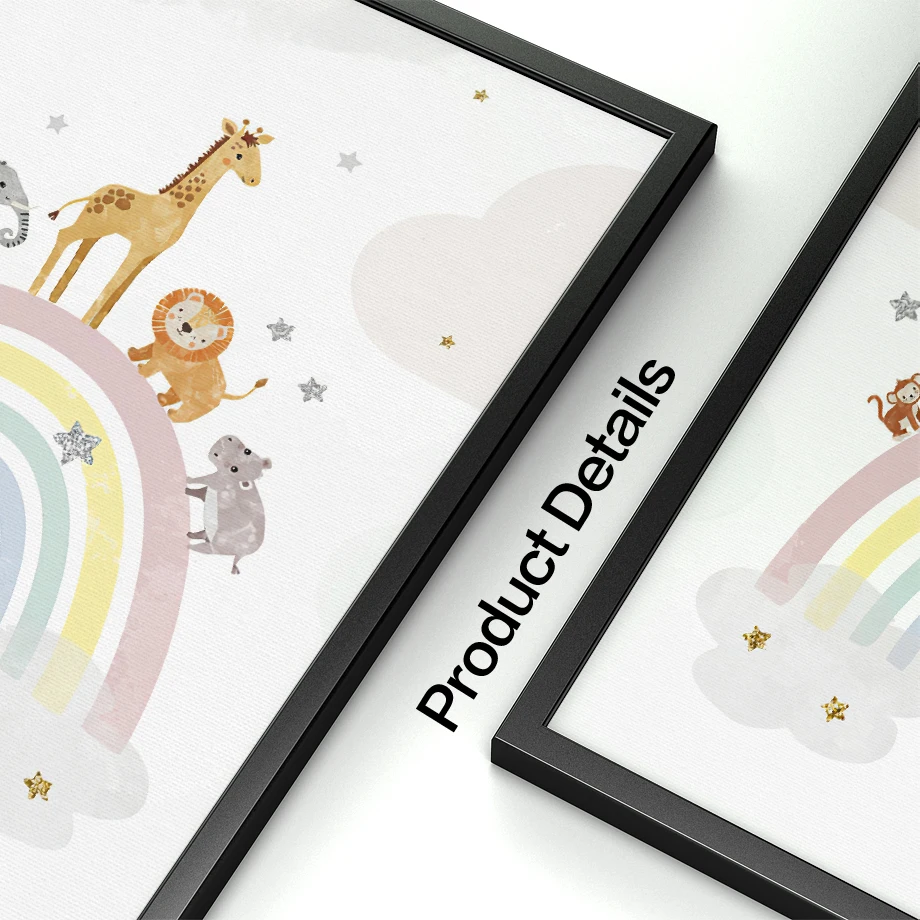 ملصقات وطباعات جدارية على الطر - مراجعة Baby Nursery Things وسعره