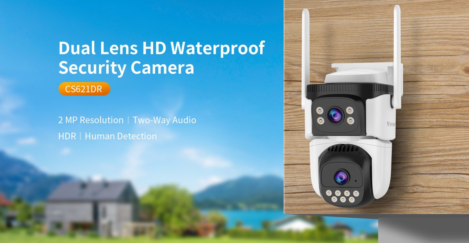 Vstarcam CS621DR 4MP عدسة مزدو - مراجعة Baby Monitor Split Screen وسعره