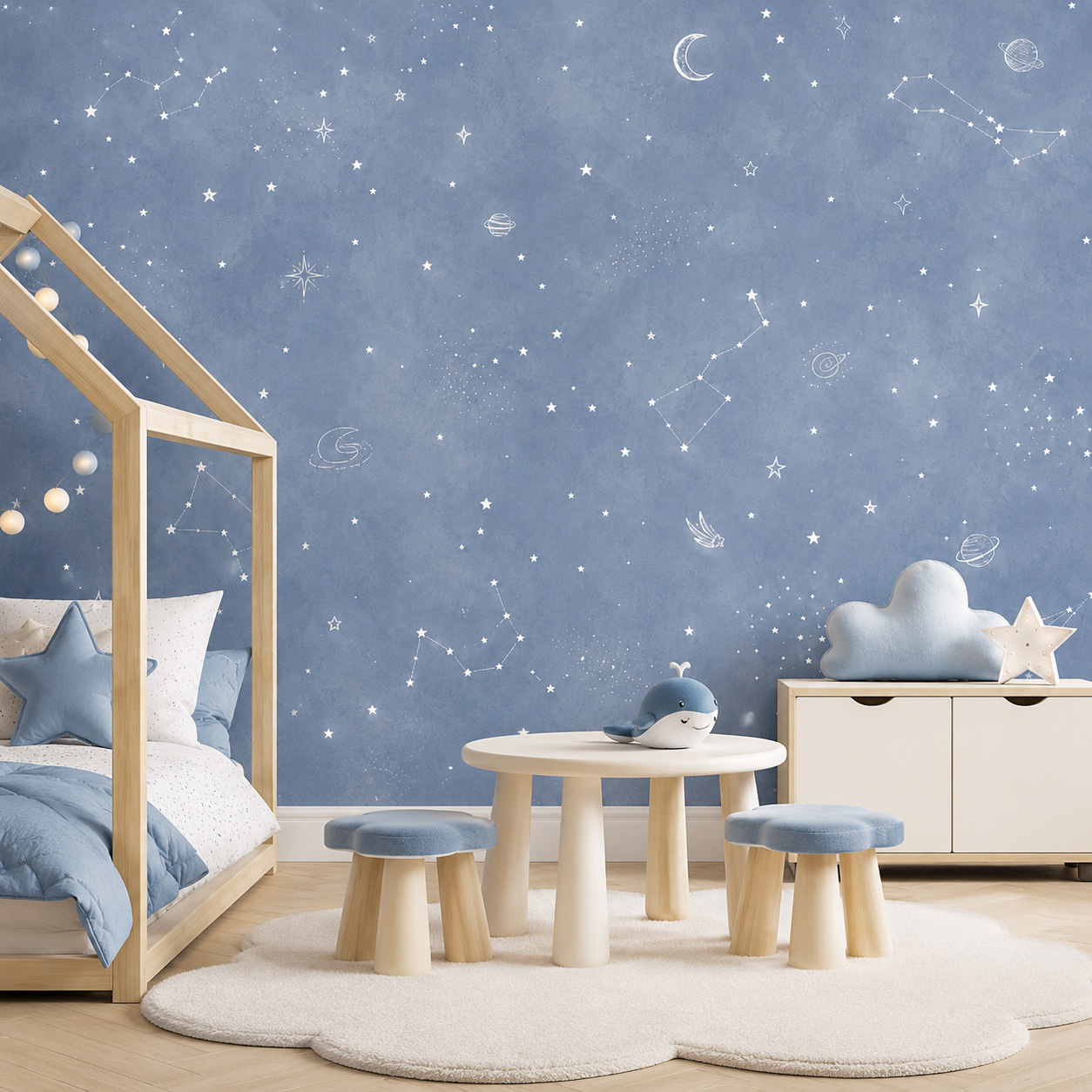 ورق جدران لاصق ذاتي بتصميم الس - مراجعة Baby Nursery Peel And Stick Wallpaper وسعره