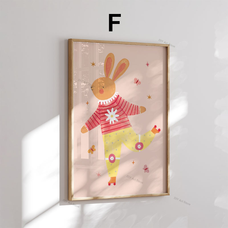 لوحات فنية جدارية كرتونية مضحك - مراجعة Baby Nursery Things وسعره