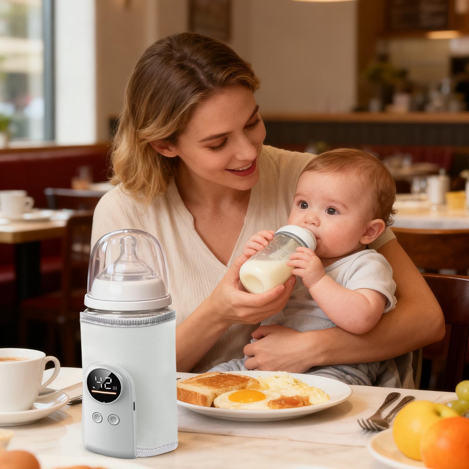 سخان زجاجات محمول يعمل بالـ US - مراجعة Baby Nursery Heater وسعره