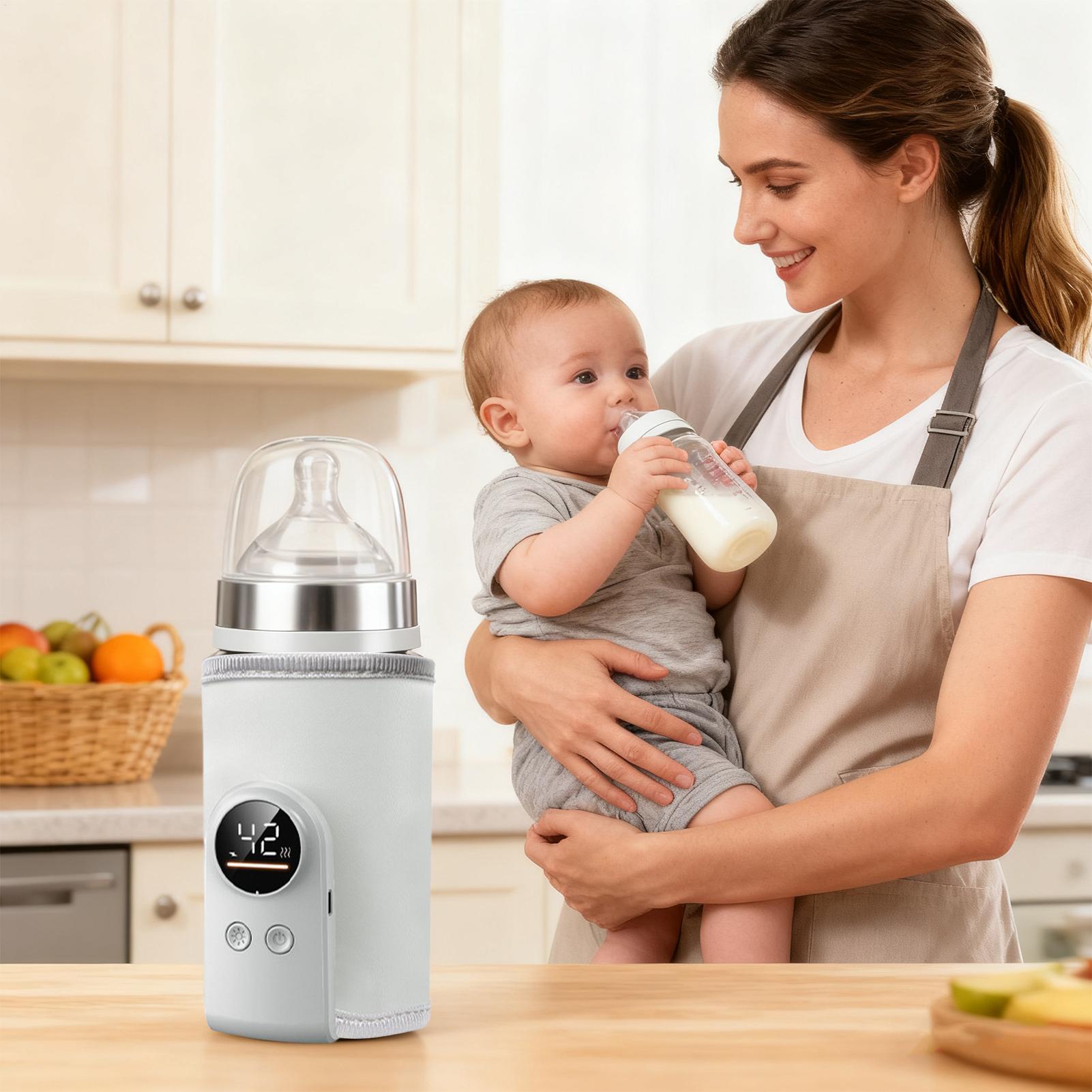 سخان زجاجات محمول يعمل بالـ US - مراجعة Baby Nursery Heater وسعره
