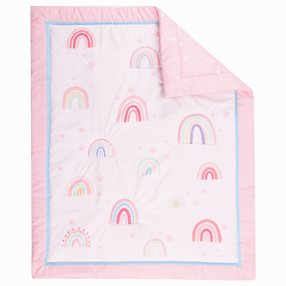 3 قطعة قوس قزح الطفل الرضيع سر - مراجعة Baby Nursery Sets وسعره