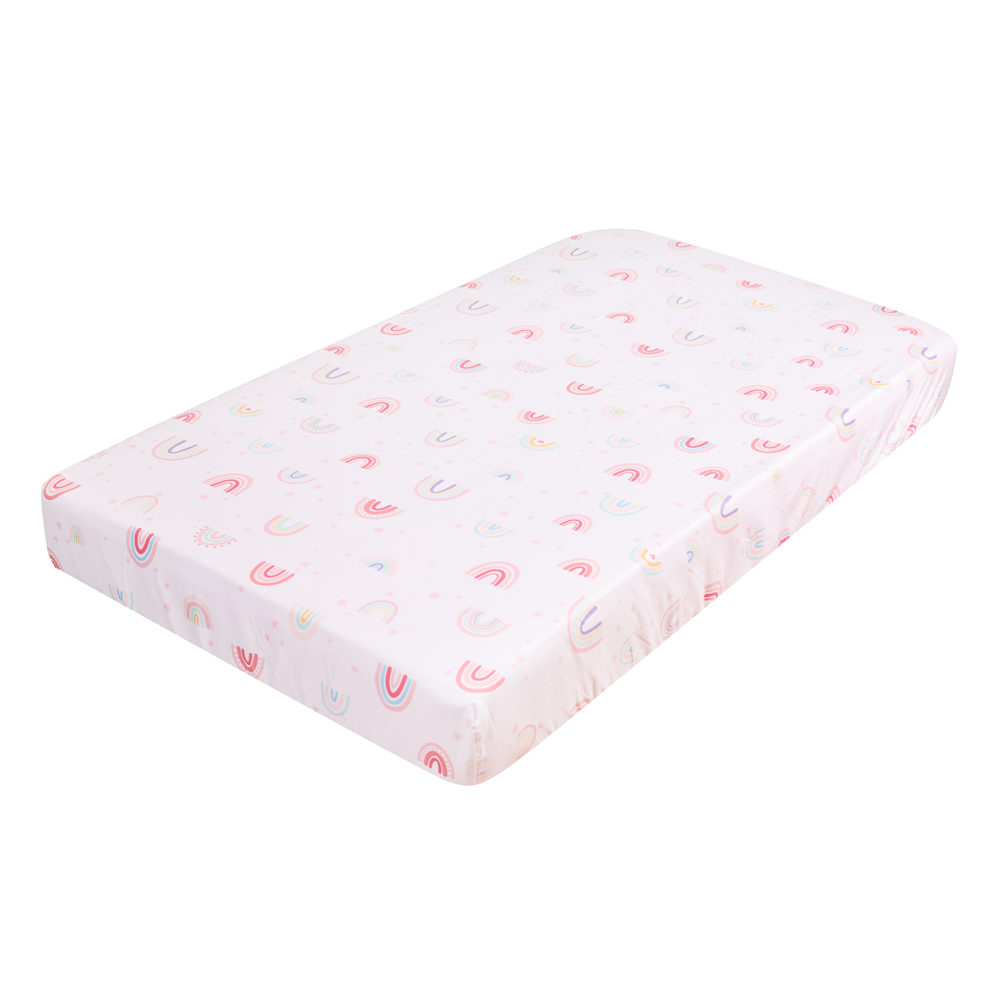 3 قطعة قوس قزح الطفل الرضيع سر - مراجعة Baby Nursery Sets وسعره