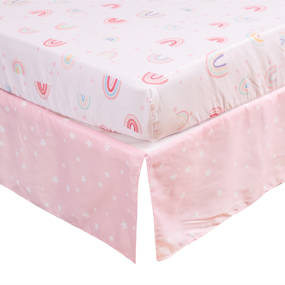 3 قطعة قوس قزح الطفل الرضيع سر - مراجعة Baby Nursery Sets وسعره