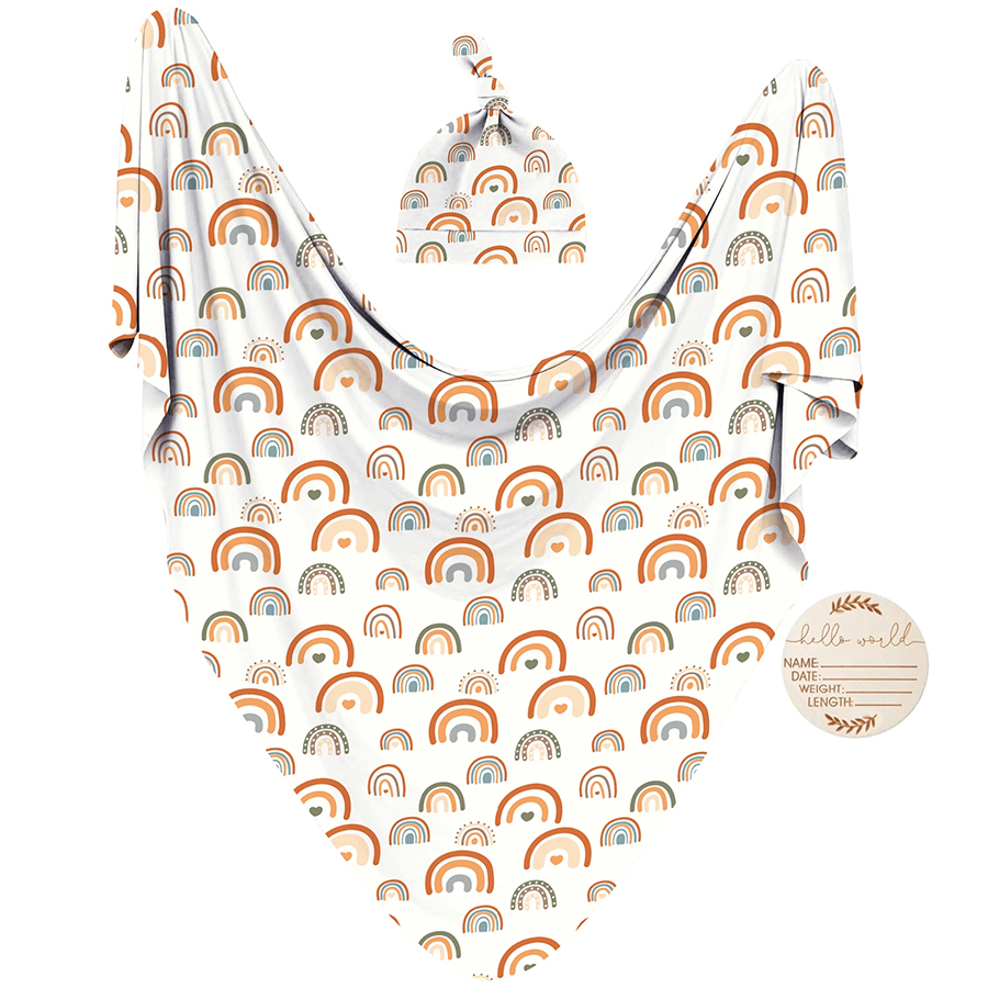 طفل قماط تلقي البطانيات مع مطا - مراجعة Baby Nursery Sets وسعره