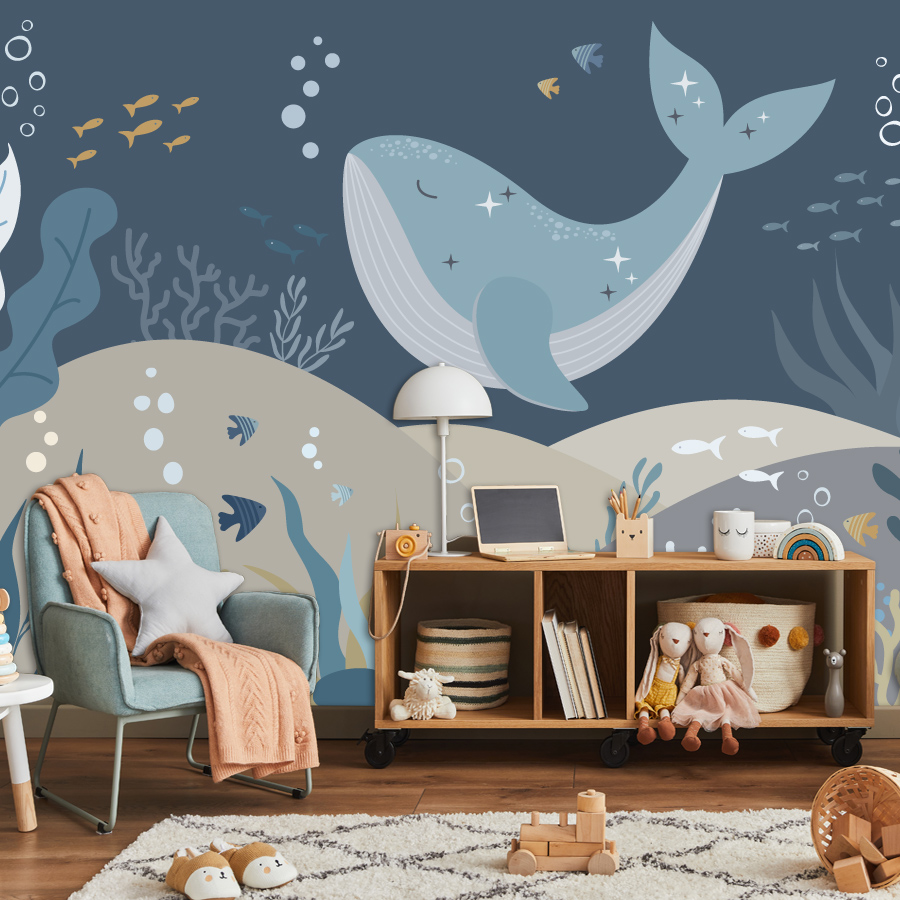 10+ خلفيات كرتونية لطيفة على ش - مراجعة Baby Nursery Peel And Stick Wallpaper وسعره