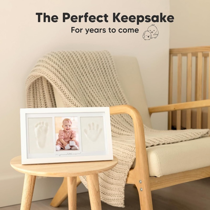 طقم طين بصمة اليد للأطفال إطار - مراجعة Baby Nursery Sets وسعره