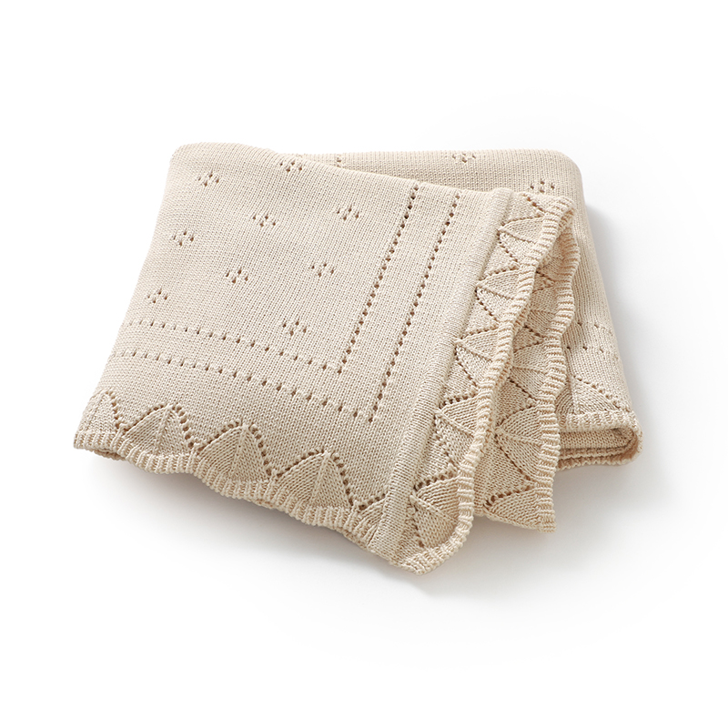 بطانيات أطفال قطنية محبوكة 100 - مراجعة Baby Boy Nursery Quilt وسعره