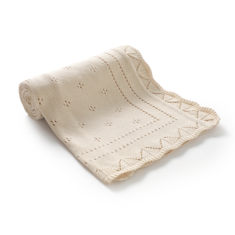بطانيات أطفال قطنية محبوكة 100 - مراجعة Baby Boy Nursery Quilt وسعره