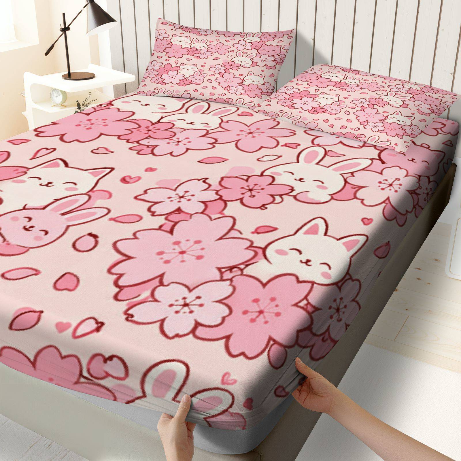 طقم أغطية سرير ساكورا رابيت كا - مراجعة Baby Nursery Sets وسعره