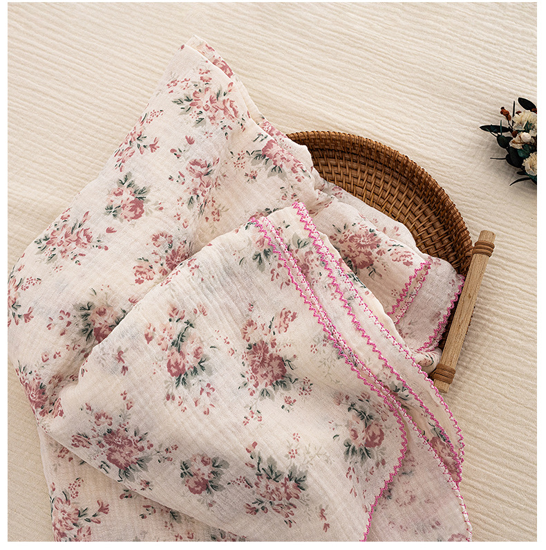 بطانية صيفية للأطفال حديثي الو - مراجعة Baby Boy Nursery Quilt وسعره