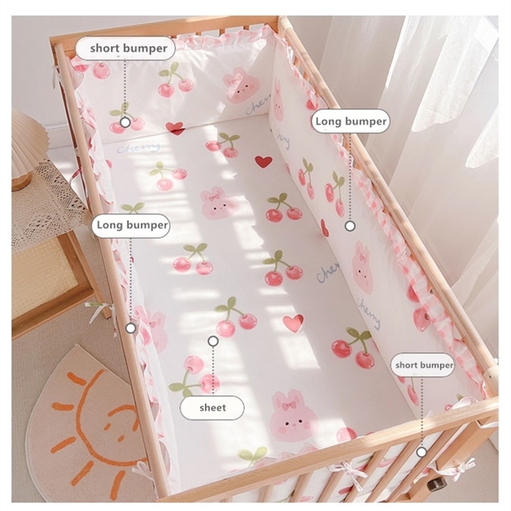 5 قطعة طقم سرير فتاة طفل سرير  - مراجعة Baby Nursery Sets وسعره