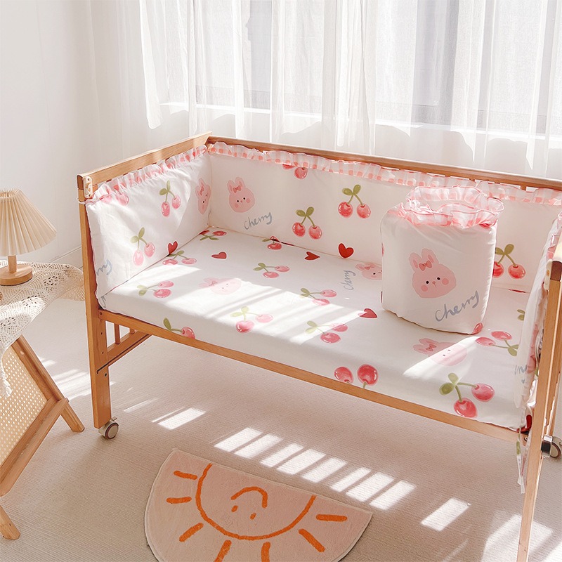 5 قطعة طقم سرير فتاة طفل سرير  - مراجعة Baby Nursery Sets وسعره