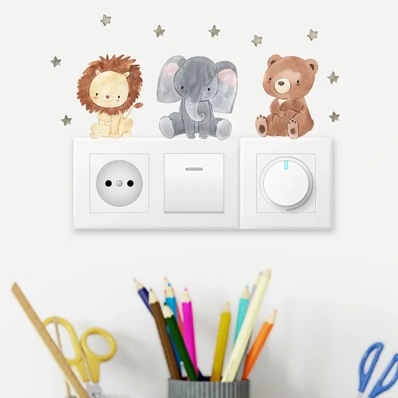 6 قطع/مجموعة ملصقات حائط على ش - مراجعة Baby Nursery Water وسعره