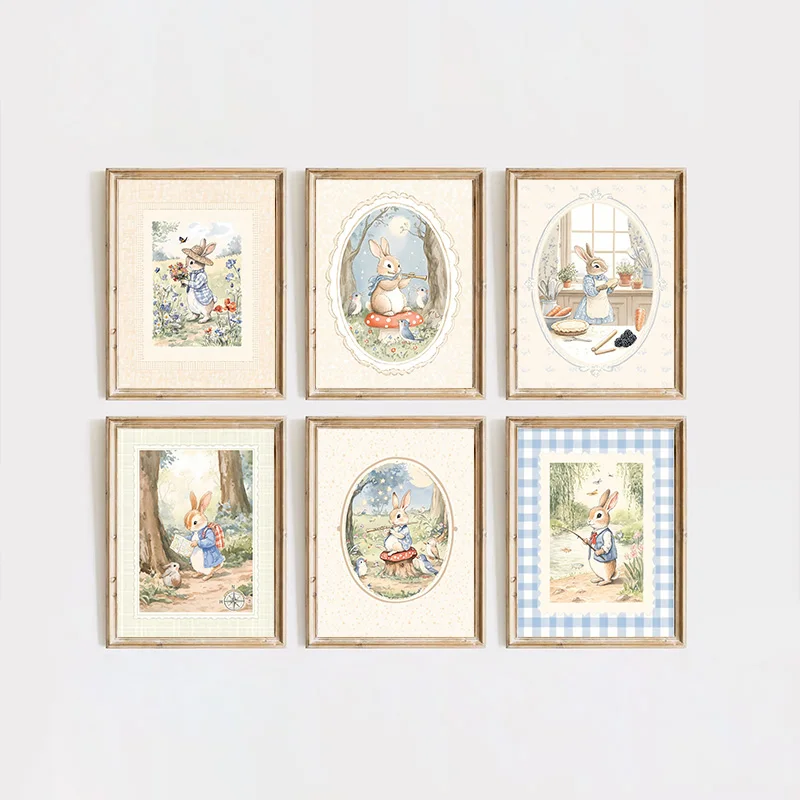 لوحة فنية جدارية قماشية مزخرفة - مراجعة Baby Nursery Vintage Decor وسعره