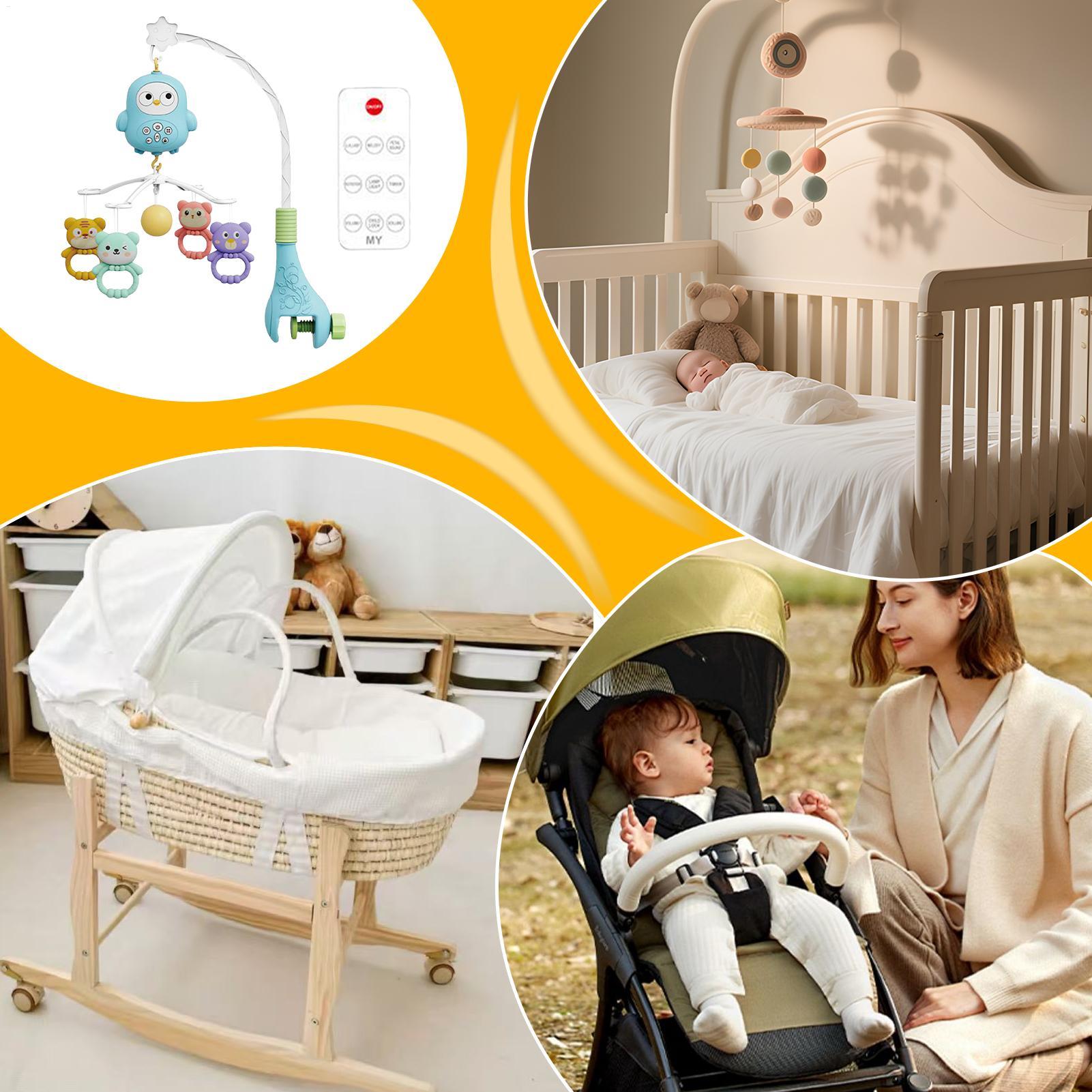 لعبة متنقلة لسرير الأطفال المو - مراجعة Crib Mobile Musical وسعره